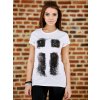 UNDERWORLD Cross női póló (Méret S, Termékkód U6509AO)