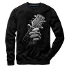UNDERWORLD Guitar head unisex pulóver (Méret S, Termékkód U4553A2)