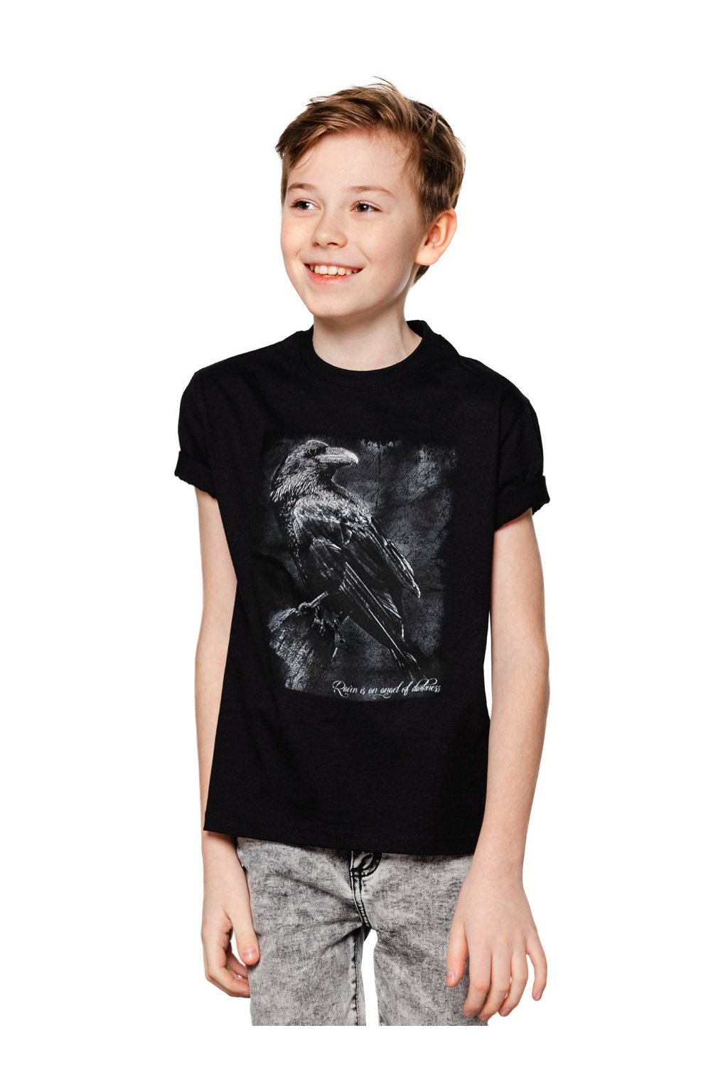 Detské tričko UNDERWORLD Raven (Veľkosť 4Y, Kód produktu D6057C2)