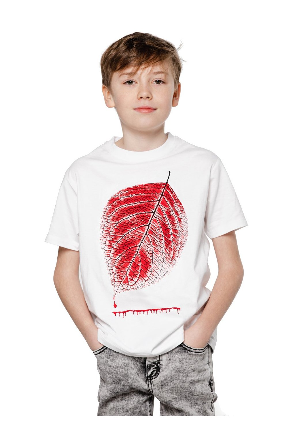 Dětské tričko UNDERWORLD Leaf (Veľkosť 4Y, Kód produktu D6068CO)