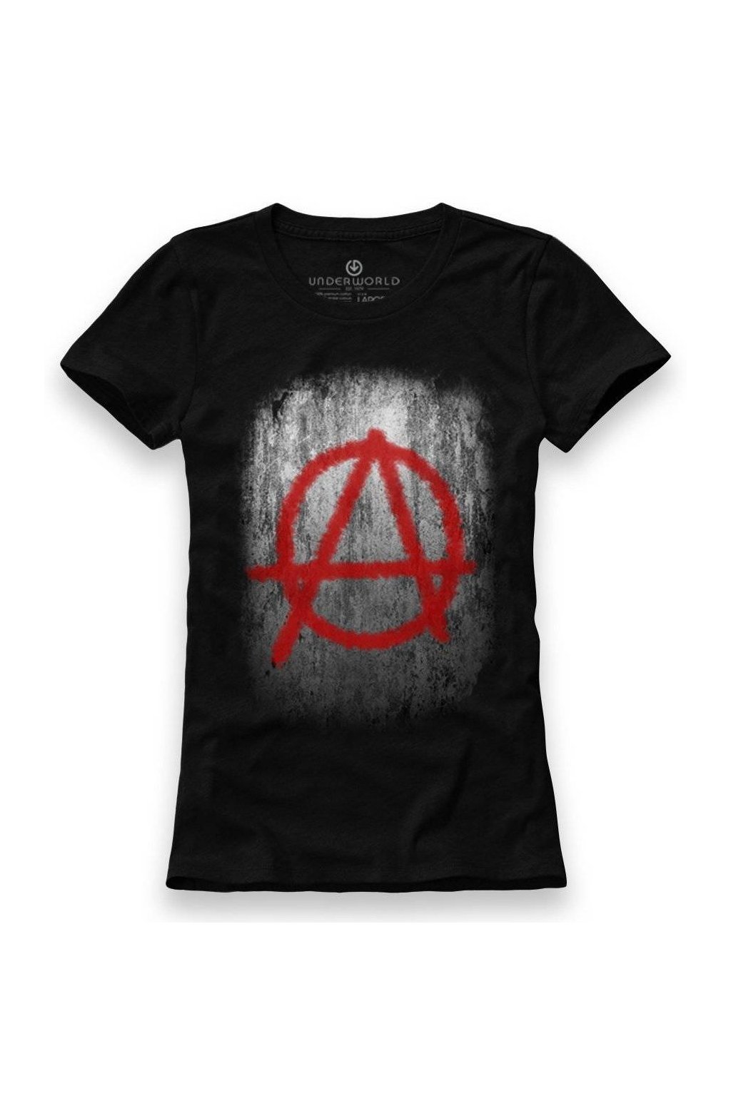 Dámské tričko UNDERWORLD Anarchy (Veľkosť S, Kód produktu U6511A2)