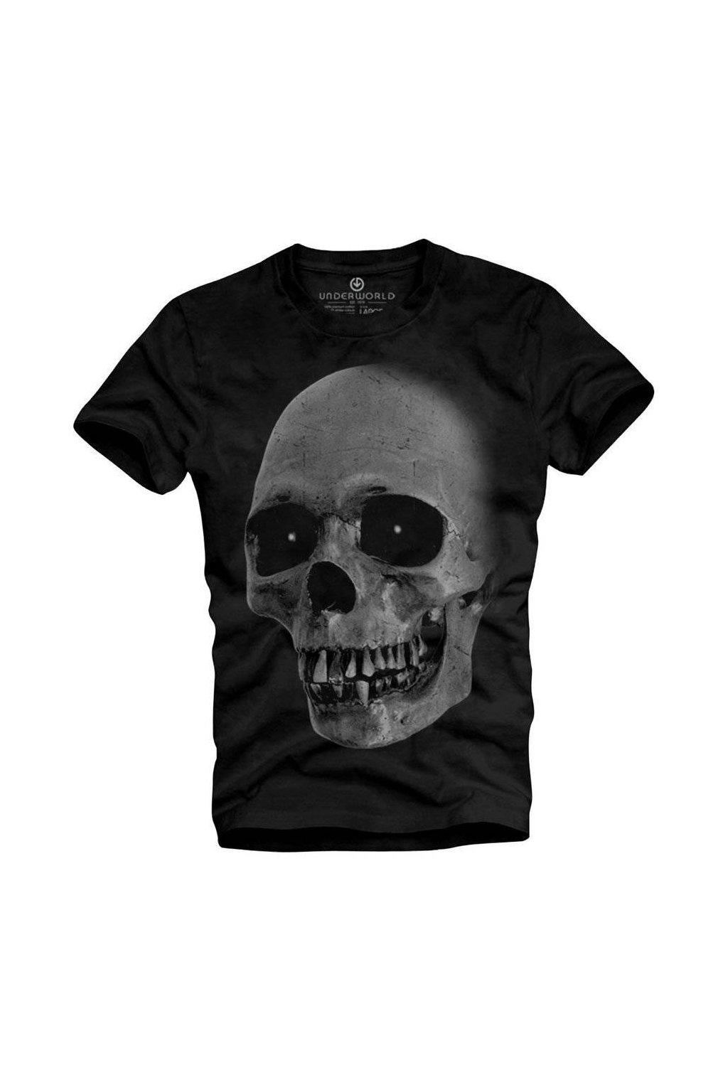 Pánské tričko UNDERWORLD Skull (Veľkosť S, Kód produktu U6007B2)