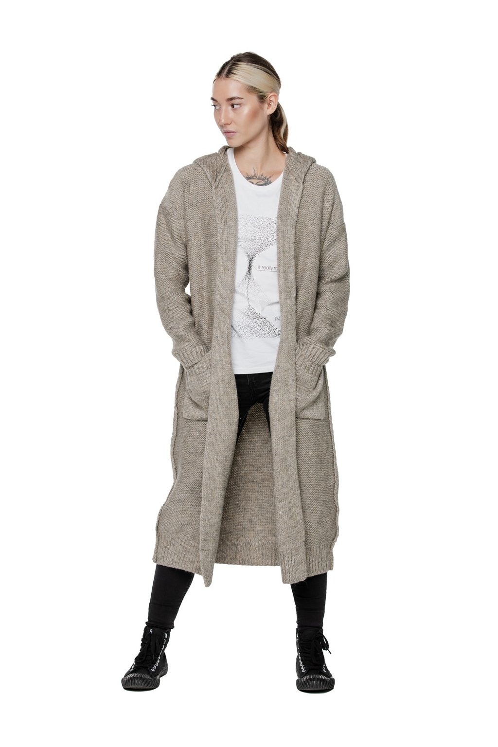 Pletený svetr Underworld s dlouhým rukávem (Veľkosť ONE SIZE, Kód produktu U8506AX)