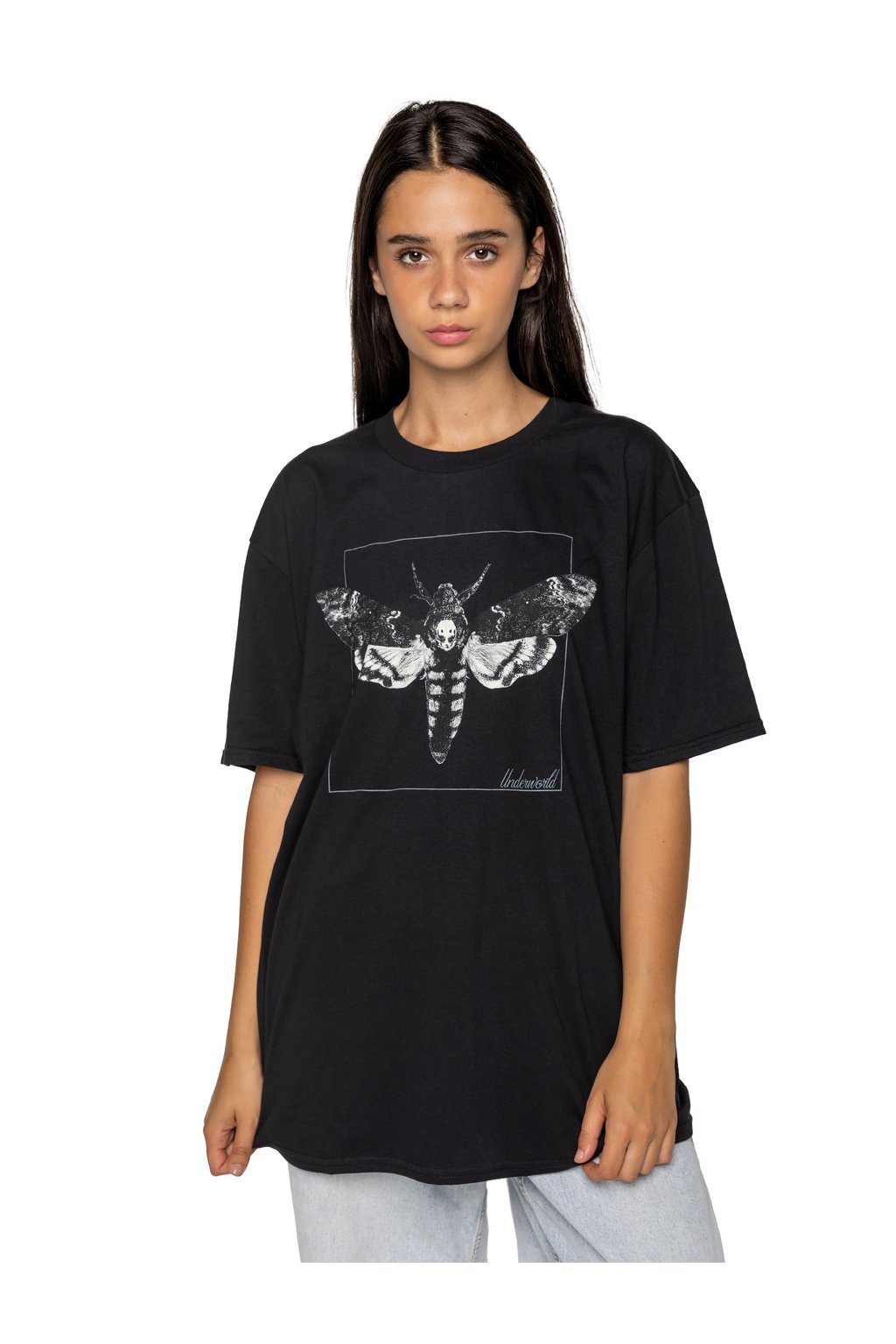 Tričko loose fit UNDERWORLD Night Butterfly (Veľkosť S, Kód produktu Z6066A2)