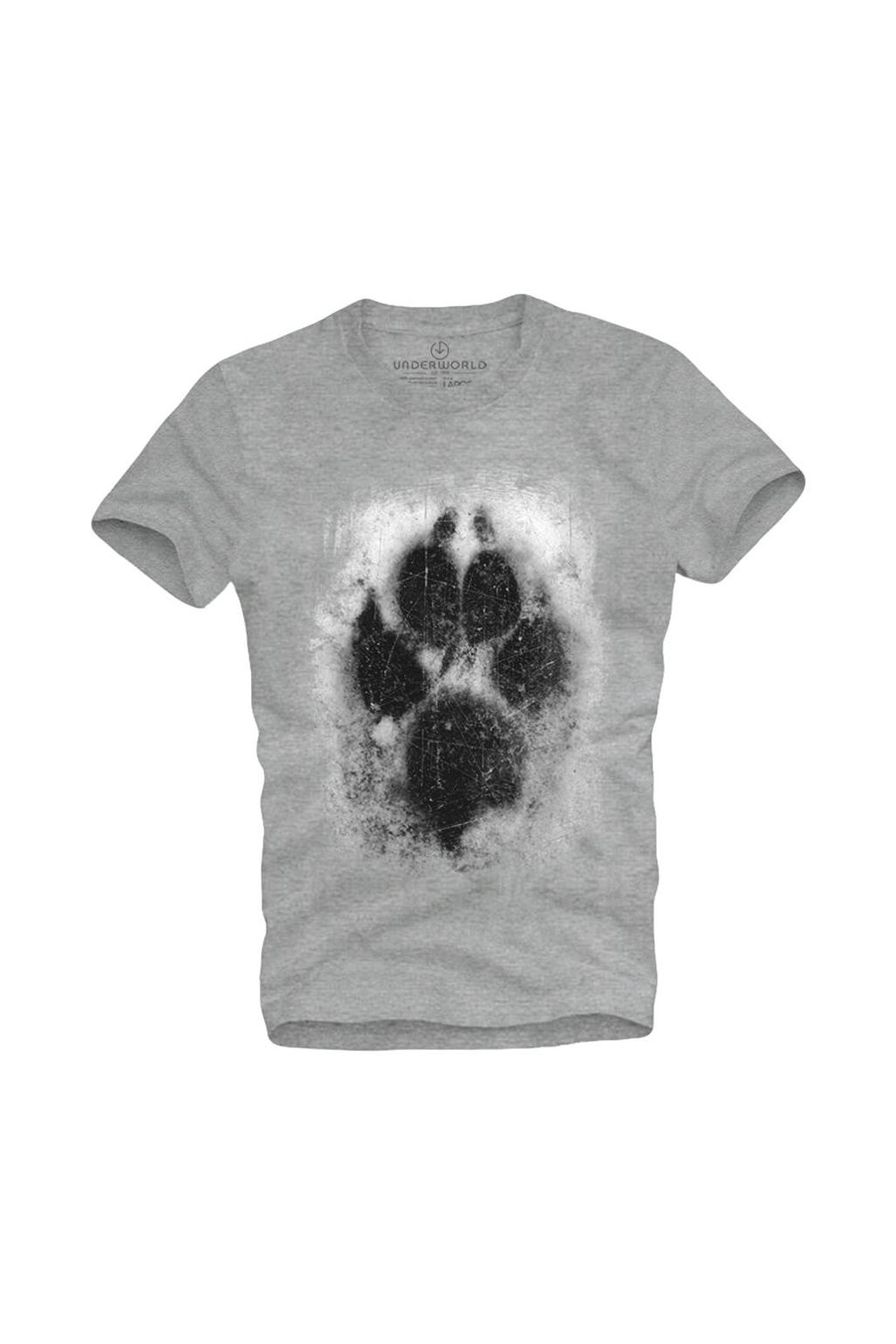 Pánské tričko UNDERWORLD Animal footprint (Veľkosť S, Kód produktu U6016BP)