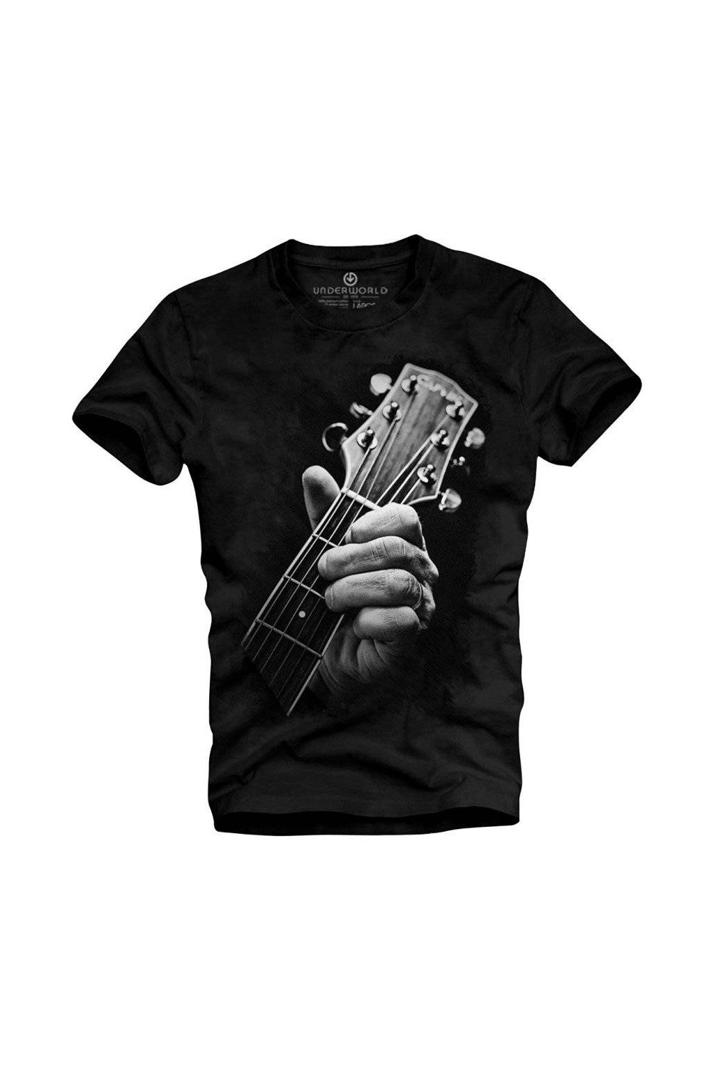 Pánské tričko UNDERWORLD Guitar head (Veľkosť S, Kód produktu U6053A2)