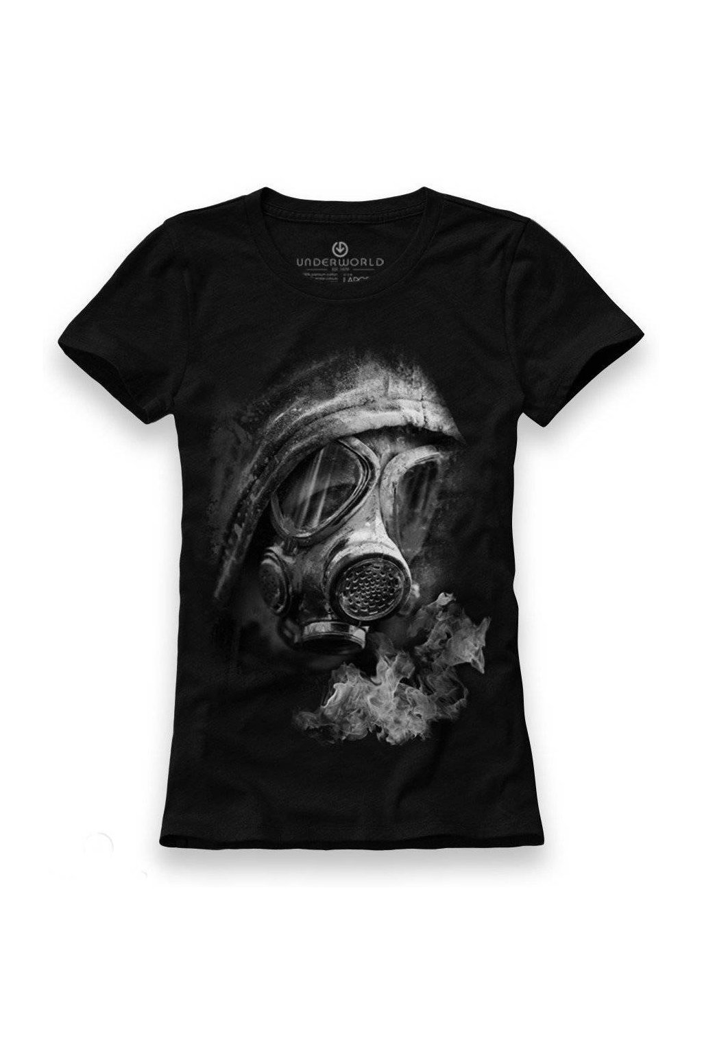 Dámské tričko UNDERWORLD Gas mask (Veľkosť S, Kód produktu U6520A2)