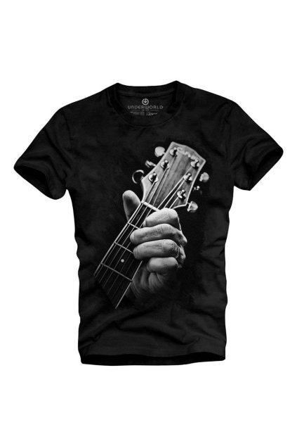 Pánské tričko UNDERWORLD Guitar head (Veľkosť S, Kód produktu U6053A2)