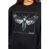 Mikina značky UNDERWORLD unisex Night Butterfly (Veľkosť S, Kód produktu U4566A2)