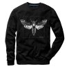 Mikina značky UNDERWORLD unisex Night Butterfly (Veľkosť S, Kód produktu U4566A2)