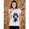 Dámské tričko UNDERWORLD Animal footprint