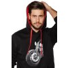 Mikina s kapucí a klokaní kapsou UNDERWORLD Motorbike (Veľkosť M, Kód produktu U4010C2)