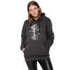 Mikina s kapucí a klokaní kapsou UNDERWORLD Tree (Veľkosť M, Kód produktu U4518CC)