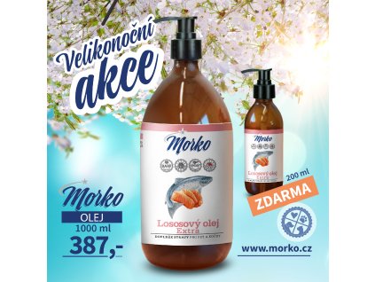 velikonoce morko olej losos