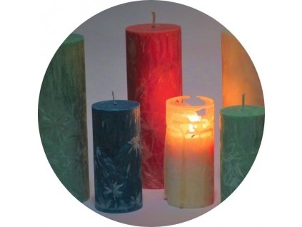Energetizovaná meditační svíčka styl hygge