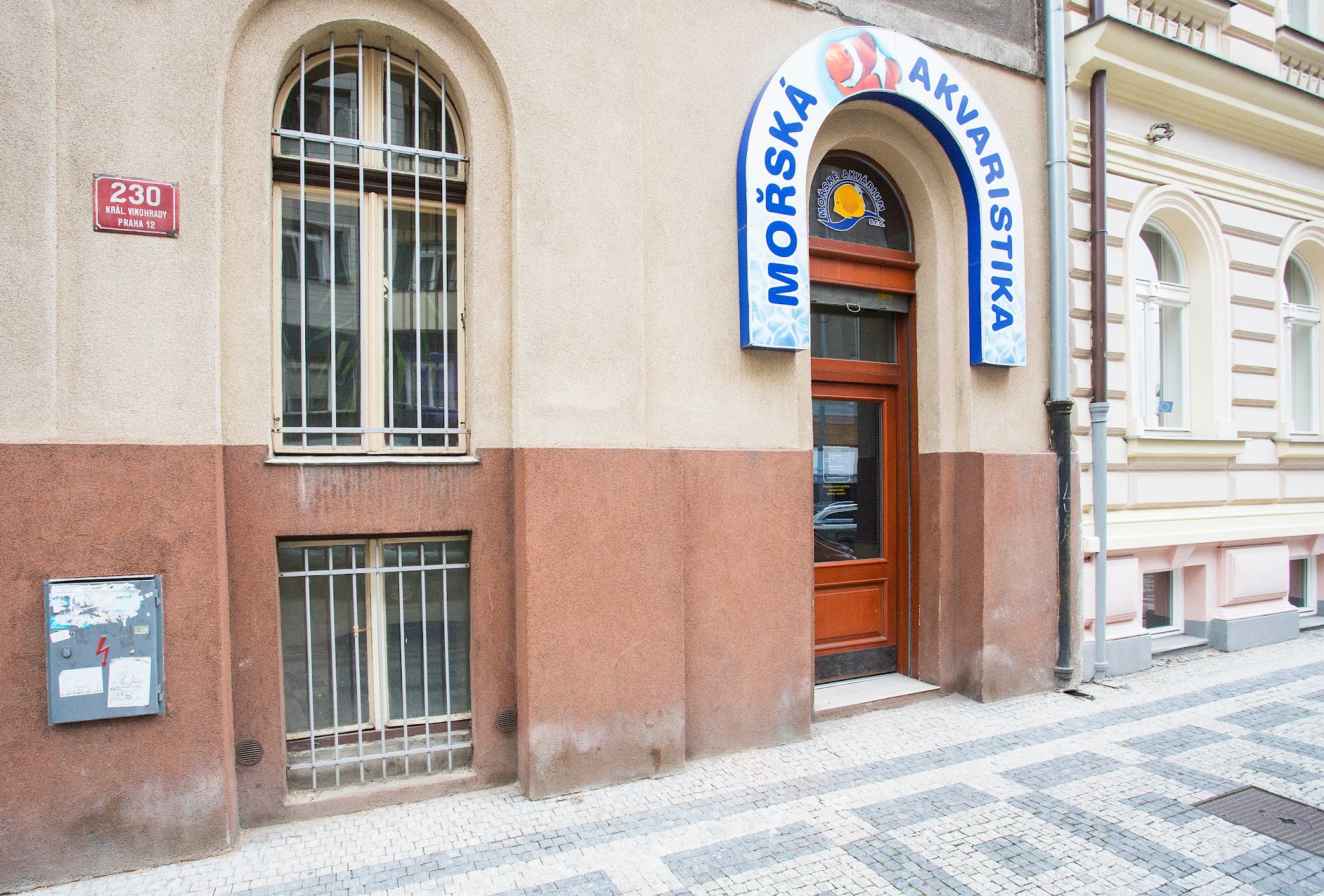 Prodejna Mořské akvárium Praha Vinohrady