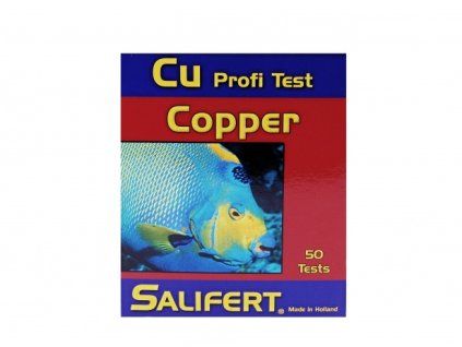 Test Cu - měď