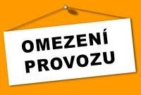 Omezený provoz ve dnech 31.10.-5.11.2023