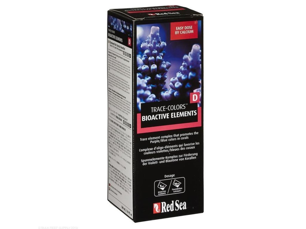 Red Sea Trace-Colors D Bioactive Elements 500 ml