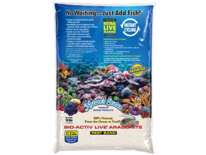 Natures Ocean Bio-Activ Aragonit white 0,1- 0,5 mm Live Sand 4,54 kg