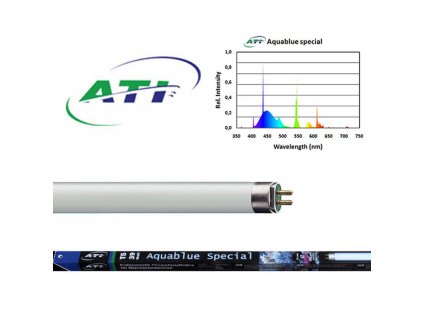 Zářivka T5 - ATI AQUABLUE special 24W ( 549mm )