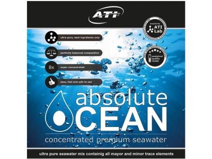 ATI absolute Ocean 2 x 10,20 L koncentrát pro přípravu 170 L mořské vody