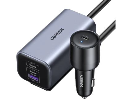 UGREEN 150W 4-Port GaN Fast Car Charger