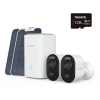 Reolink Hub 1 + 2× Argus Series B350 + Solar Panel + 128GB microSD kartya