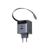 UGREEN 65W GaN Fast Charger with Retractable Cable