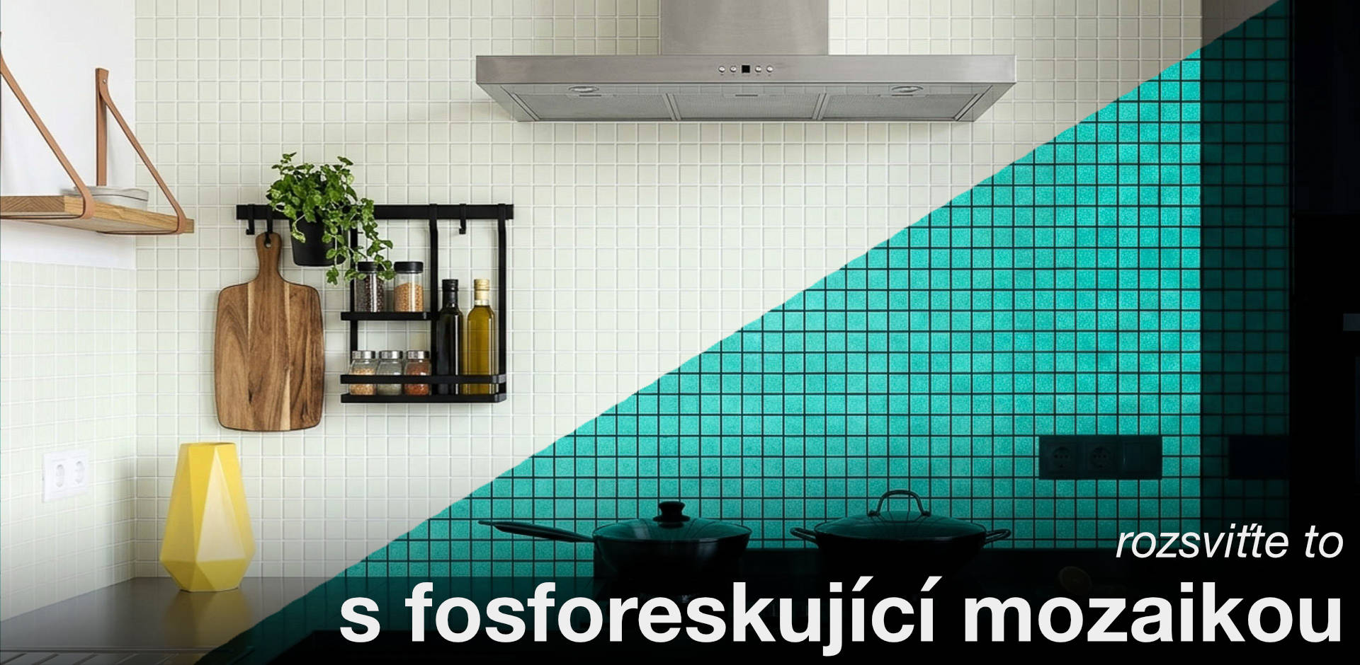 fosforeskující mozaika