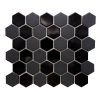CRMC112 Keramická mozaika černá lesk;mat 51x59x6mm - plato 325x281mm