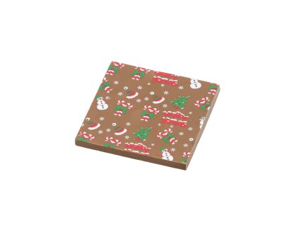 cokoladova tabulka vanocni predni strana