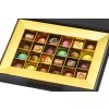 kolekce cokoladove pralinky 24ks cerna krabicka detail