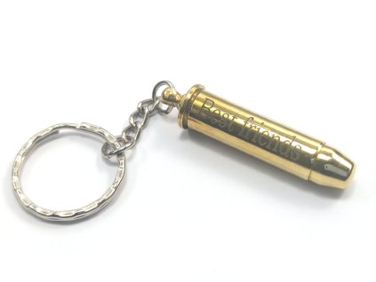 Gravírování na revolverový náboj na klíče