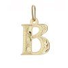 PA0064 zlaté písmebo B ryté pd