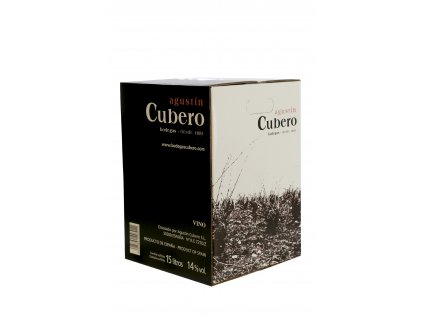 Bodegas Augustín Cubero bag-in-box, červené víno 15l