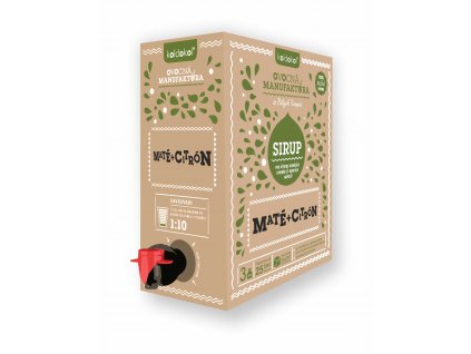 Koldokol sirup MATÉ A CITRON bag-in-box 3kg