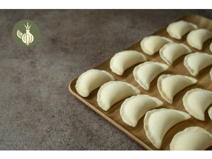 Vareniky s bramborami a cibulkou