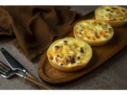 Tart s kuřecím masem a houbami 150 g