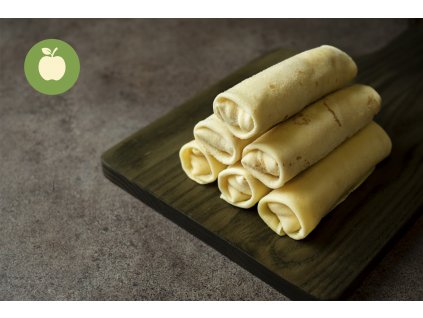 Palačinky s jablkem a skořicí