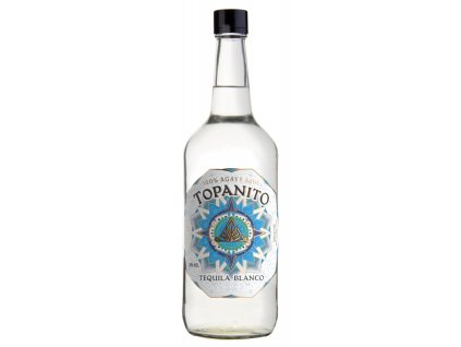 topanito blanco 100 agave tequila 1l 40