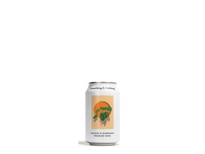 Something Nothing Orange Mandarin Premium Soda 330ml