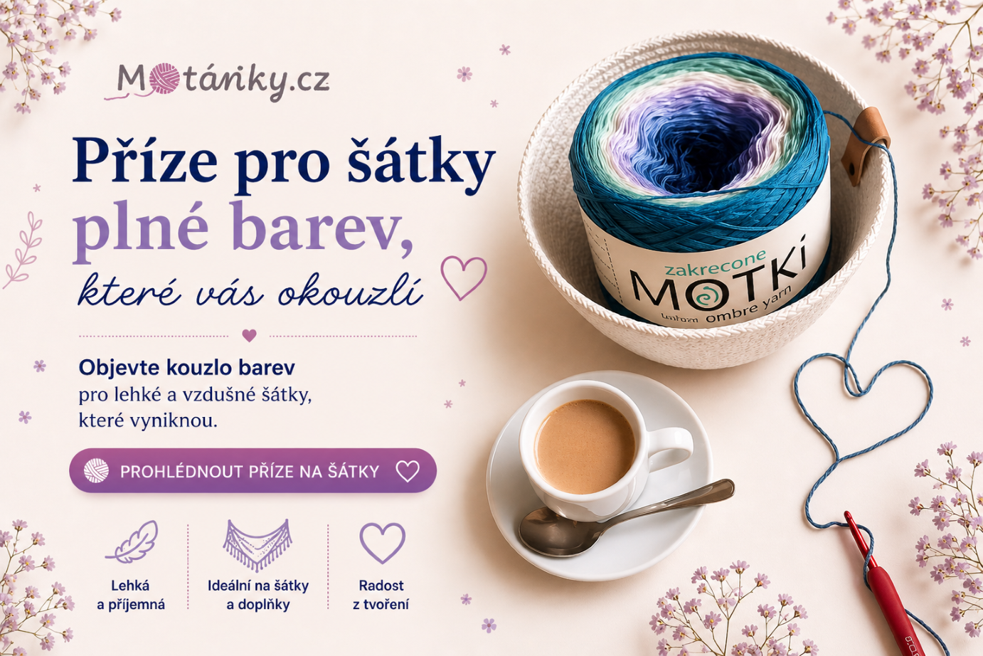 Příze na šátky