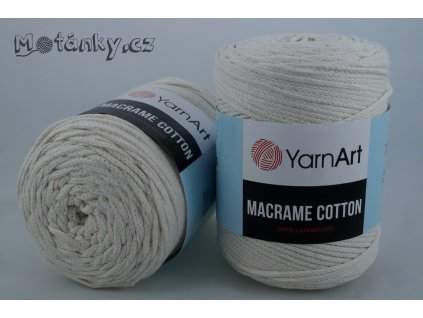 Macrame Cotton 752 smetanová