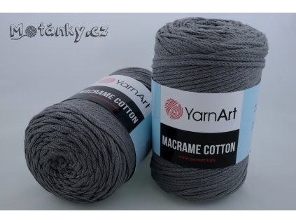 Macrame Cotton 774 šedá