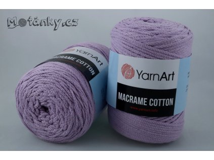 Macrame Cotton 765 levandulová
