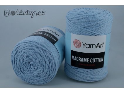 Macrame Cotton 760 světle modrá