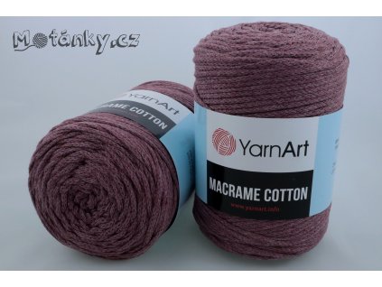 Macrame Cotton 792 starofialová