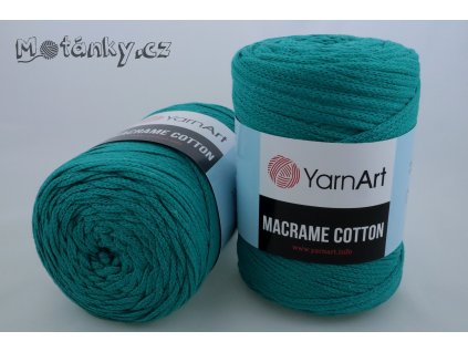 Macrame Cotton 783 smaragdová