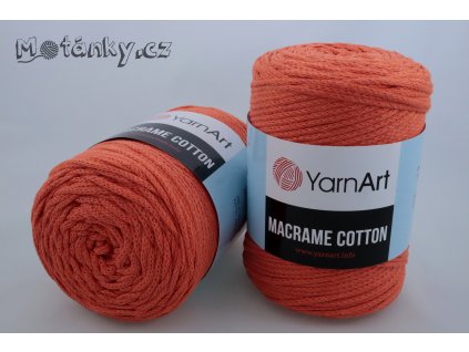 Macrame Cotton 770 oranžová